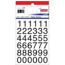 CIF Etichete cu cifre, 0-9, 15 x 15 mm, 72buc/set, TANEX