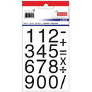 CIF Etichete cu cifre + semne matematice, 25 x 25 mm, 36buc/set, TANEX