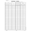 Registru jurnal , format A4, 100 coli/carnet