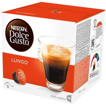 Capsule Cafea Nescafe  Dolce Gusto LUNGO , 16 buc/cutie , 112gr.