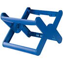 Suport plastic pentru 35 dosare suspendabile, HAN X-Cross - albastru