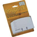Rolodex Rezerve albe pentru modele cu carduri 57 x 102mm, 100buc./blister, ROLODEX