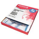 Folie protectie pentru documente A4, 55 microni, 100folii/cutie, Office Products - cristal