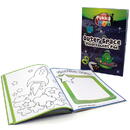 Pukka Pad Carte de decupat, A4, 24 file, 100g/mp, coperti carton, PUKKA Outer Space - 4 culori fluorescente