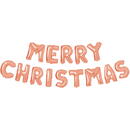Generic Balon de Crăciun "Merry Christmas” - auriu rosé