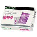 Leitz Folie laminare LEITZ, la cald, 65x95 mm, 125 mic, 100 buc/set