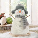 Generic Decor om de zăpadă - cu pălărie - 35 x 22 cm
