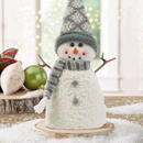Generic Decor om de zăpadă - cu pălărie - 35 x 22 cm (A)