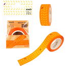 Stick'n Banda pentru decorat in rola, 16 mm x 10 m, Stick"n - design portocaliu