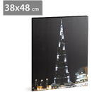 Family Pound FAMILY POUND - Tablou cu LED - "Burj Kalifa", 2 x AA, 38 x 48 cm