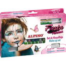 Alpino Set machiaj ALPINO Princess - 6 culori x 5 gr + accesorii
