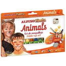 Alpino Set machiaj ALPINO Animals - 6 culori x 5 gr + accesorii