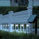 Garden of Eden Garden of Eden - Gard solar cu LED, 58 x 36 x 3,5 cm, alb rece - 4 buc. /set