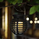 Garden of Eden Garden of Eden - Lampă solară LED, imitaţie lumânare, suspendabilă alb cald- 10 x 11 cm