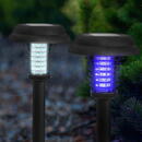 Family Capcană solară UV pentru insecte + funcție lampă - cu țăruș pentru fixare