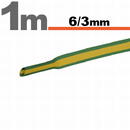 Tub termocontractibilGalben-verde • 6 / 3 mm