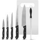 Family Set cuțite de bucătărie - cu pilă pentru ascuțit și tocător