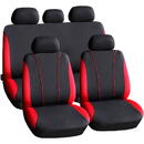 Carguard Huse universale pentru scaune auto - roșii - CARGUARD