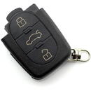 Carguard Audi - carcasă cheie cu 3 butoane, baterie 2032 - CARGUARD