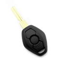Carguard BMW - carcasă cheie cu 3 butoane și lamă cu 4 piste - calitate premium! - CARGUARD