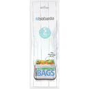 Brabantia Saci Compostabili PerfectFit Bin Liner Compostable Type S, 6 L, 10 bags