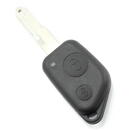 Carguard Citroen / Peugeot - Carcasa cheie 2 butoane fara suport de baterie