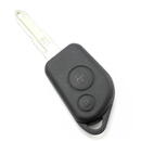 Citroen / Peugeot - Carcasa cheie cu 2 butoane si suport de baterie
