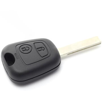 Carguard Citroen / Peugeot - carcasă cheie cu 2 butoane