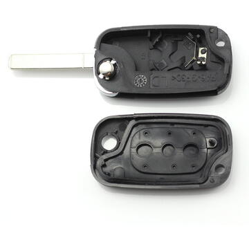 Carguard Renault - Carcasa tip cheie briceag cu 3 butoane