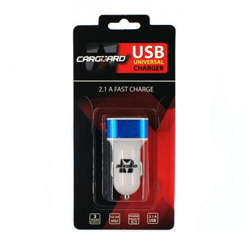 Carguard Încărcător brichetă auto USB 2100mA, Diferite culori