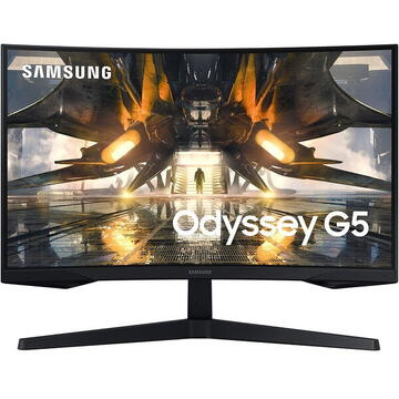 Monitor LED Samsung Odyssey G5 G55A 27" WQHD 165Hz 1ms HDMI DP
