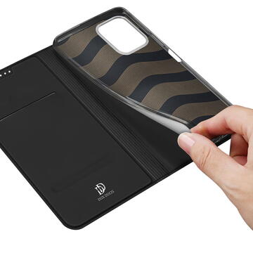 Husa Dux Ducis Skin Pro Case Realme C33 Flip Card Wallet Stand Black