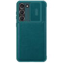Nillkin Nillkin Qin Leather Pro Case Samsung Galaxy S23+ Flip Cover Camera Cover green