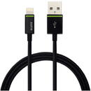 Leitz Cablu de date LEITZ Complete Lightning, port USB, 2 m - negru