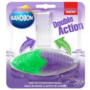 Sano Odorizant solid pentru vasul toaletei, 55gr.,SANO Bon Double Action - lavanda
