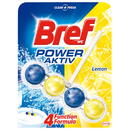 Bref BREF Power Aktiv Lemon, odorizant solid pentru toaleta, bilute - 50 grame