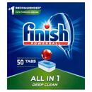 FINISH All-in-one Powerball Regular, tablete detergent pentru masina de spalat vase, 50buc/cutie