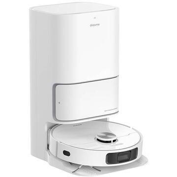 Aspirator Dreame L10 Ultra, aspirator si mop, 5200 mAh, 75W, recipient praf 250 ml, recipient apa 80 ml, autonomie 160 min, +Statie de colectare inteligenta 2.5L, alb