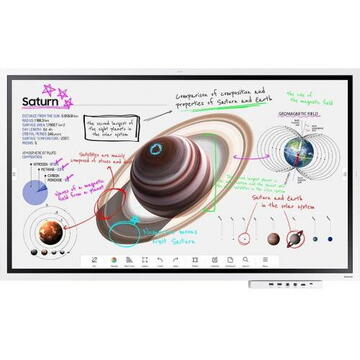 Ecrane interactive Samsung Flip Pro WMB LH65WMBWBGC 65" 60Hz 8ms HDMI DP USB