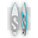 SUP Electric paddle board Sipa Tourer, 3.65 m, Alb/Albastru