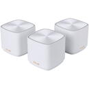 WI-FI SYSTEM 3000MBPS/WHITE 3PK XD5(W-3-PK) ASUS