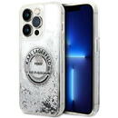 Karl Lagerfeld Karl Lagerfeld KLHCP14LLCRSGRS iPhone 14 Pro 6.1 "silver / silver hardcase Liquid Glitter RSG
