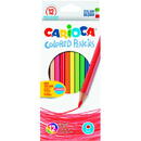 Carioca Creioane colorate CARIOCA, hexagonale, 12 culori/cutie