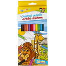 GIMBOO Creioane colorate, 12 culori/cutie, GIMBOO
