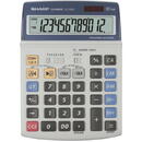 Sharp calculators Calculator de birou, 12 digits, 195 x 140 x 23 mm, dual power, SHARP EL-2125C - gri