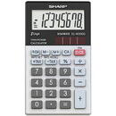 Sharp calculators Calculator de buzunar, 8 digits, 105 x 60 x 8 mm, SHARP EL-W200GGY - gri