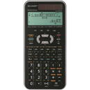 Sharp calculators Calculator stiintific, 16 digits, 556 functiuni, 168x80x14 mm, dual power, SHARP EL-W506XSL-negru