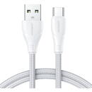 JOYROOM Joyroom USB cable - USB C 3A Surpass Series for fast charging and data transfer 2 m white (S-UC027A11)