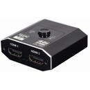 Gembird Gembird DSW-HDMI-21 Bidirectional HDMI 4K switch, 2 ports, black
