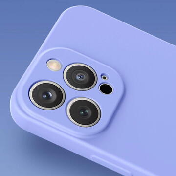 Husa Hurtel Silicone case for Samsung Galaxy A54 5G silicone cover light blue
